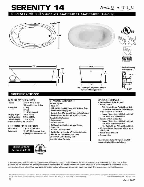 Aquatic Indoor Furnishings AI14AIR7240-page_pdf